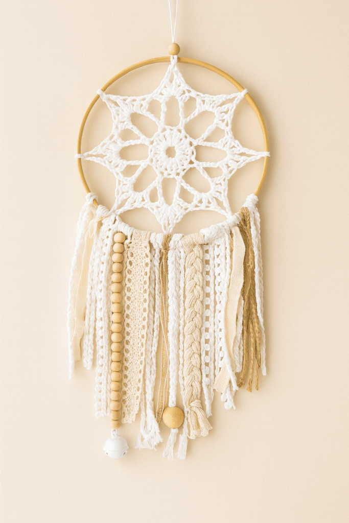 Mandala Atomo Blanco-beige
